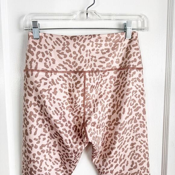 Tan + Lines Sport Sivan Ayla High Waisted Temescal Canyon Leopard Print Leggings - Picture 8 of 8